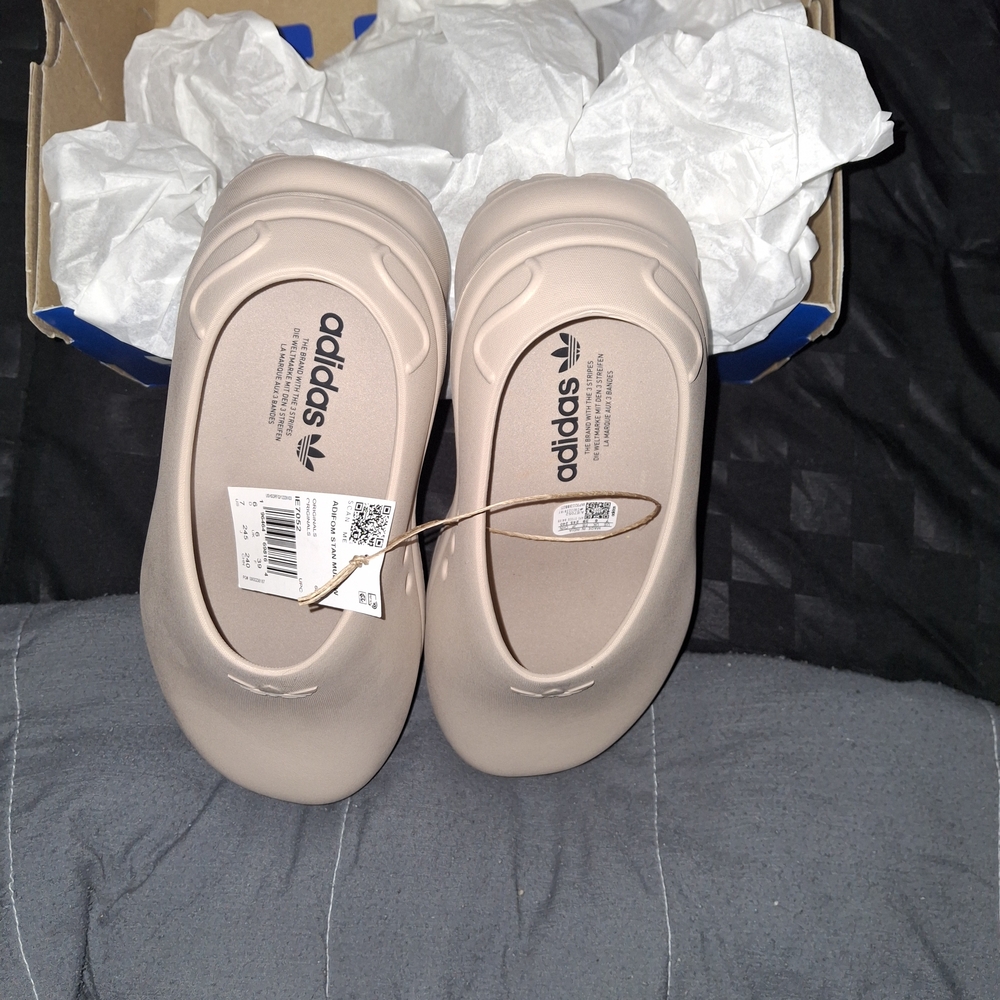 Adidas Kids Slip-On Shoes - Cream - Picture 4 of 4
